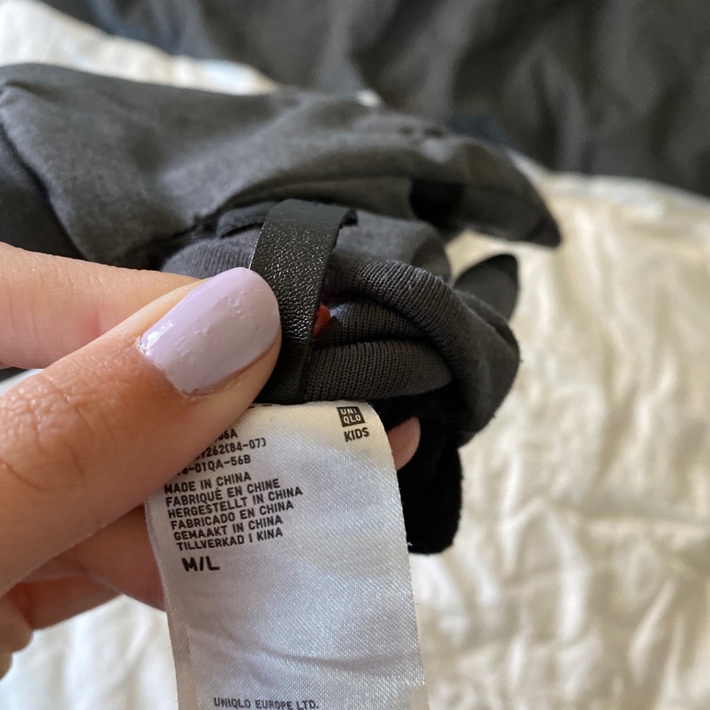 UNIQLO boys lined gloves
